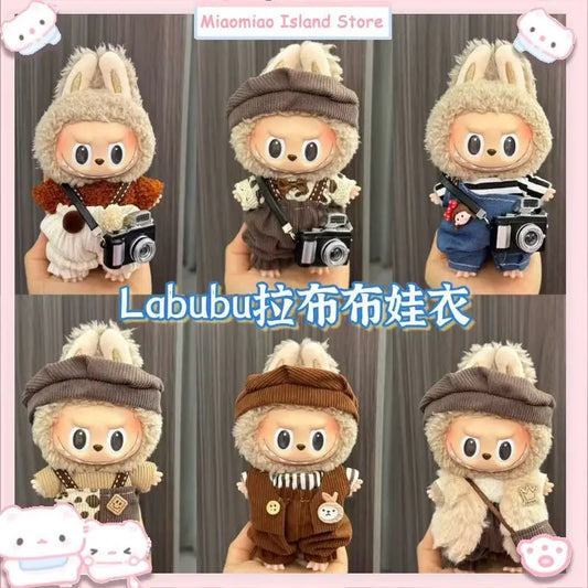 Cartoon Dress-Up Clothes for Labubu Dolls